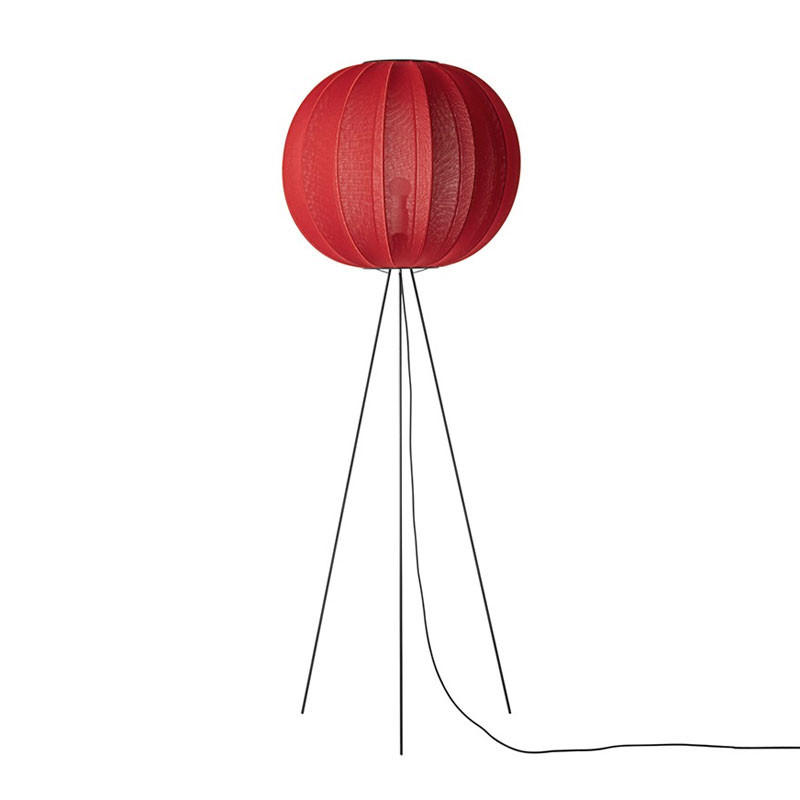 Made by Hand Kint-Wit 60 Round High Floor Lamp | All Square Lighting