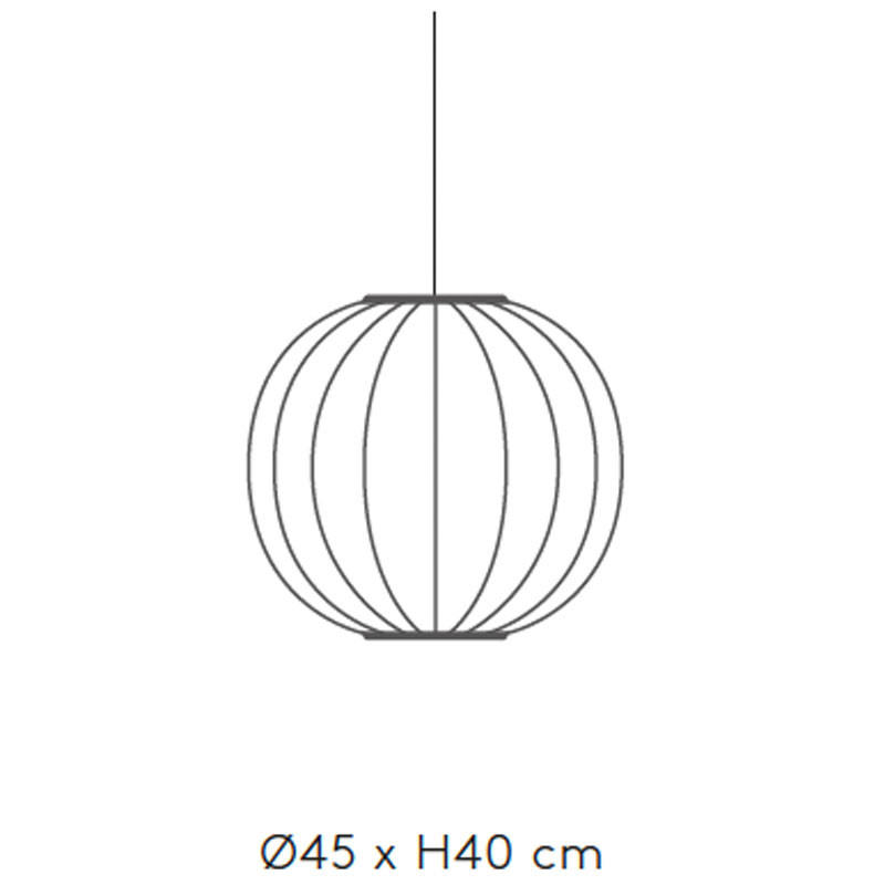 Knit-Wit 45 Round Pendant Light