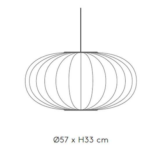 Knit-Wit 57 Oval Pendant Light