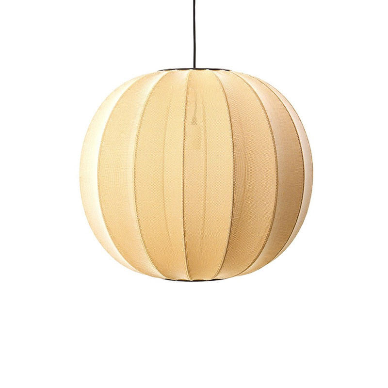 Made by Hand Knit-Wit 60 Round Pendant Light | All Square Lighting