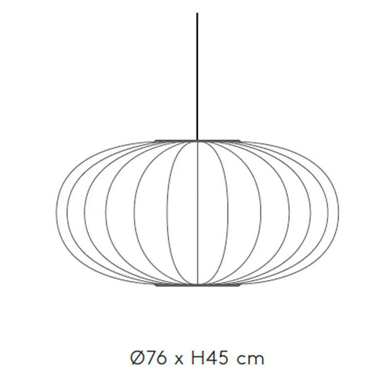 Knit-Wit 76 Oval Pendant Light