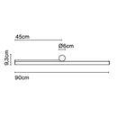 Marset Ambrosia 90 AC Wall Light | All Square Lighting