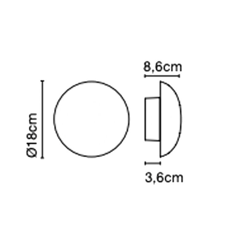 Babila 18 Outdoor Wall Light
