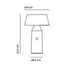 Marset Bicoca Table Lamp | All Square Lighting