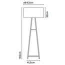 Marset Cala Floor Lamp | All Square Lighting
