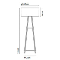 Marset Cala Metal Floor Lamp | All Square Lighting