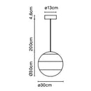 Marset Dipping Light 30 Pendant Light | All Square Lighting