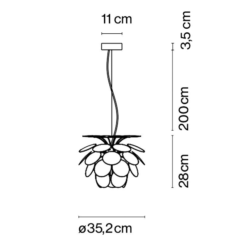 Discocó 35 Pendant Light