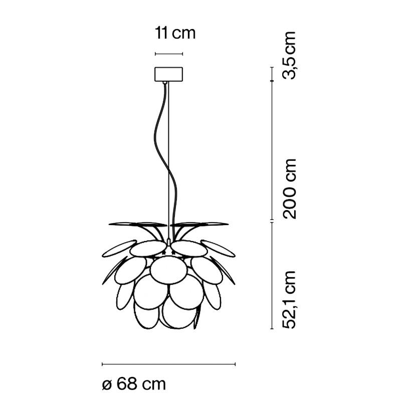 Discocó 68 Pendant Light