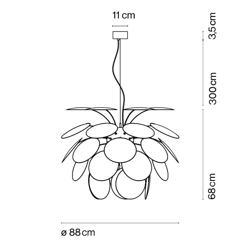 Discocó 88 Pendant Light