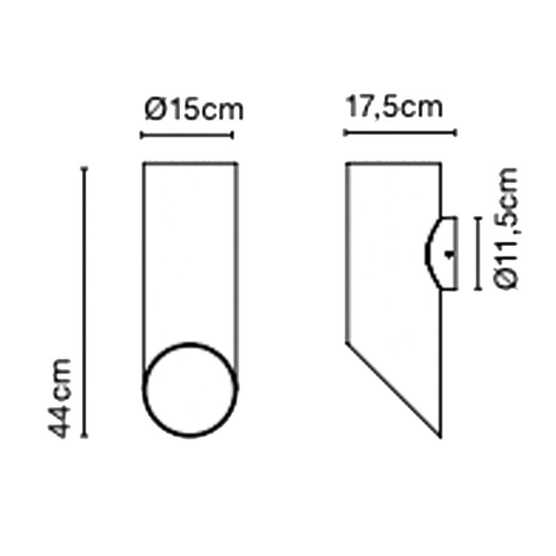 Elipse Outdoor Wall Light