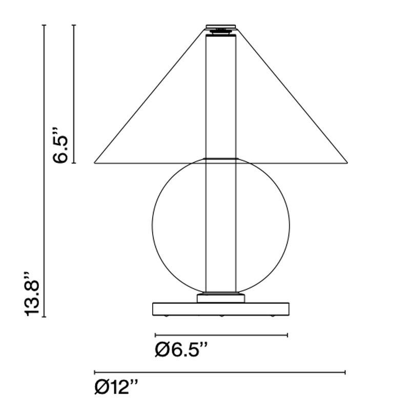 Fragile Table Lamp