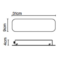 Marset Fris 20W Canopy | All Square Lighting