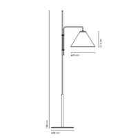 Marset Funiculí Fabric Floor Lamp | All Square Lighting
