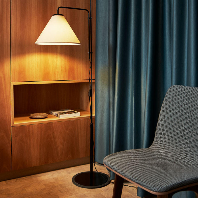 Marset Funiculí Fabric Floor Lamp | All Square Lighting