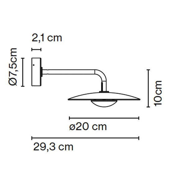 Ginger 20A Outdoor Wall Light