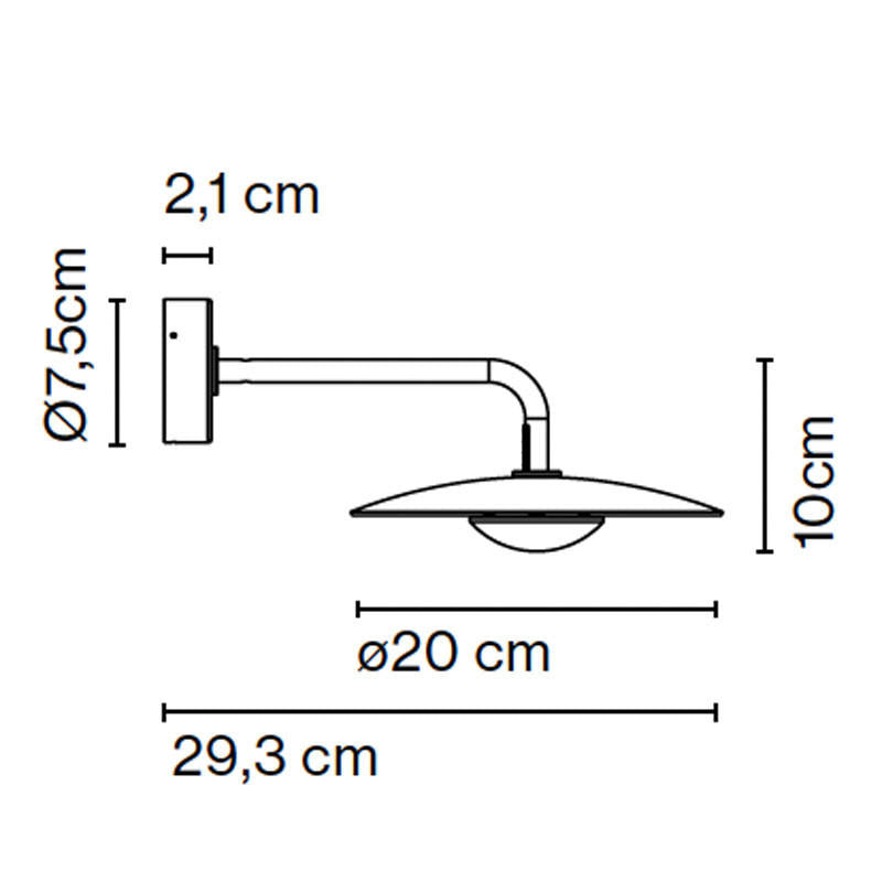 Ginger 20A Outdoor Wall Light