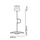 Marset Ginger 32 Pendant Light | All Square Lighting