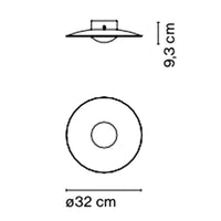 Marset Ginger 32C Outdoor Wall Light | All Square Lighting