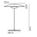 Marset Ginger M Table Lamp | All Square Lighting