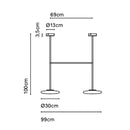 Marset Ihana x2 100 Ceiling Light | All Square Lighting
