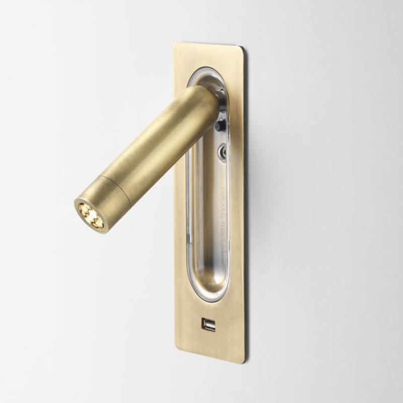 Marset LEDtube USB C Wall Light | All Square Lighting