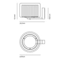 Marset Mercer Wall Light | All Square Lighting
