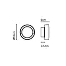 Marset Plaff-on! 16 Wall Light | All Square Lighting