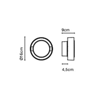 Marset Plaff-on! 16 Wall Light | All Square Lighting