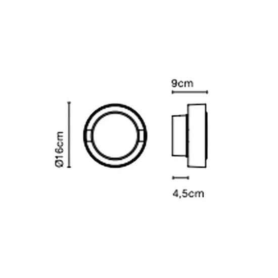 Plaff-on! 16 Wall Light