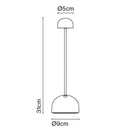 Marset Sips Portable Table Lamp | All Square Lighting