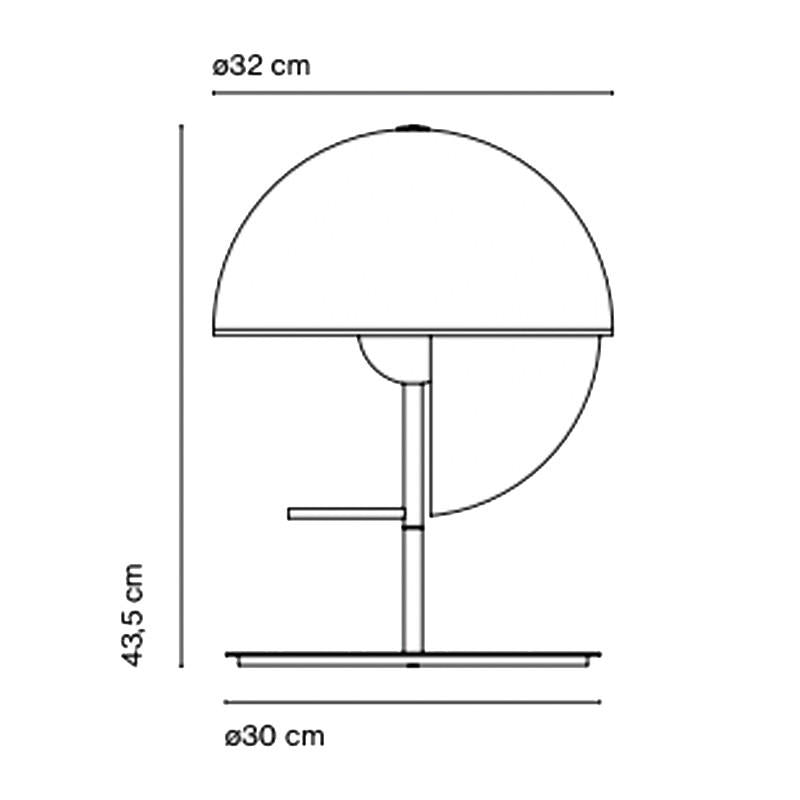 Marset Theia Table Lamp | All Square Lighting