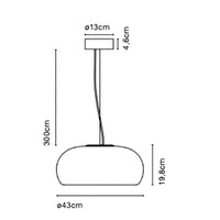 Marset Vetra 43 Pendant Light | All Square Lighting