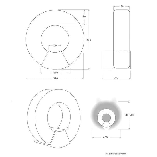 Grand Opera Wall Light