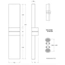 Massifcentral Grand Papillon Duo XL Wall Light | All Square Lighting