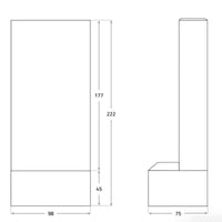 Massifcentral Grand Papillon Wall Light | All Square Lighting