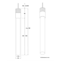 Massifcentral Grand Piston Pendant Light | All Square Lighting