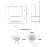 Massifcentral Petit Papillon Écran Wall Light | All Square Lighting