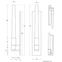 Massifcentral Petit Piston Wall Light | All Square Lighting