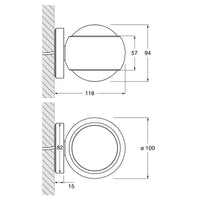Occhio Io Verticale VOLT Wall Light | All Square Lighting