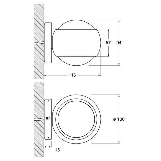 Io Verticale VOLT Wall Light