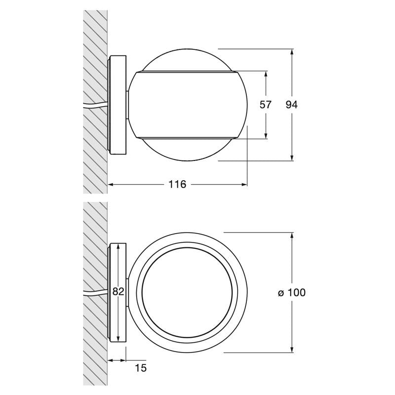 Io Verticale VOLT Wall Light