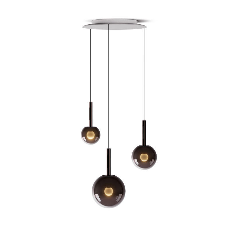Luna Cloud 3 Sospeso Up Pendant Light