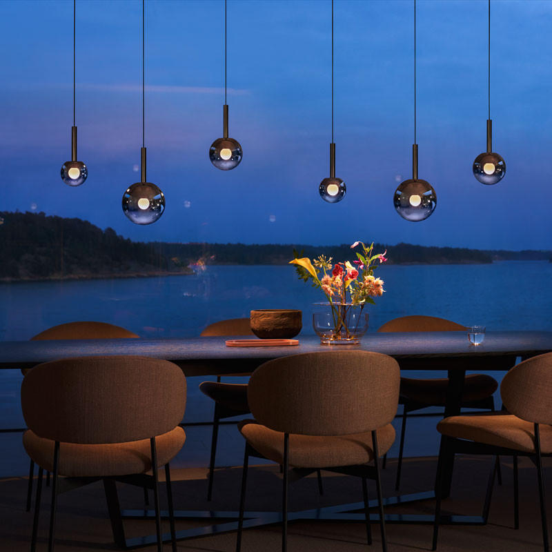 Luna Sospeso Up Pendant Light