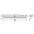 Occhio Mito Alto Side 100 Up Ceiling Light | All Square Lighting