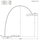 Occhio Mito Largo Floor Lamp | All Square Lighting
