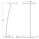 Occhio Mito Raggio Floor Lamp | All Square Lighting