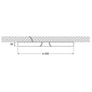 Occhio Mito Soffitto 40 Up Ceiling Light | All Square Lighting
