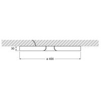 Occhio Mito Soffitto 40 Up Ceiling Light | All Square Lighting