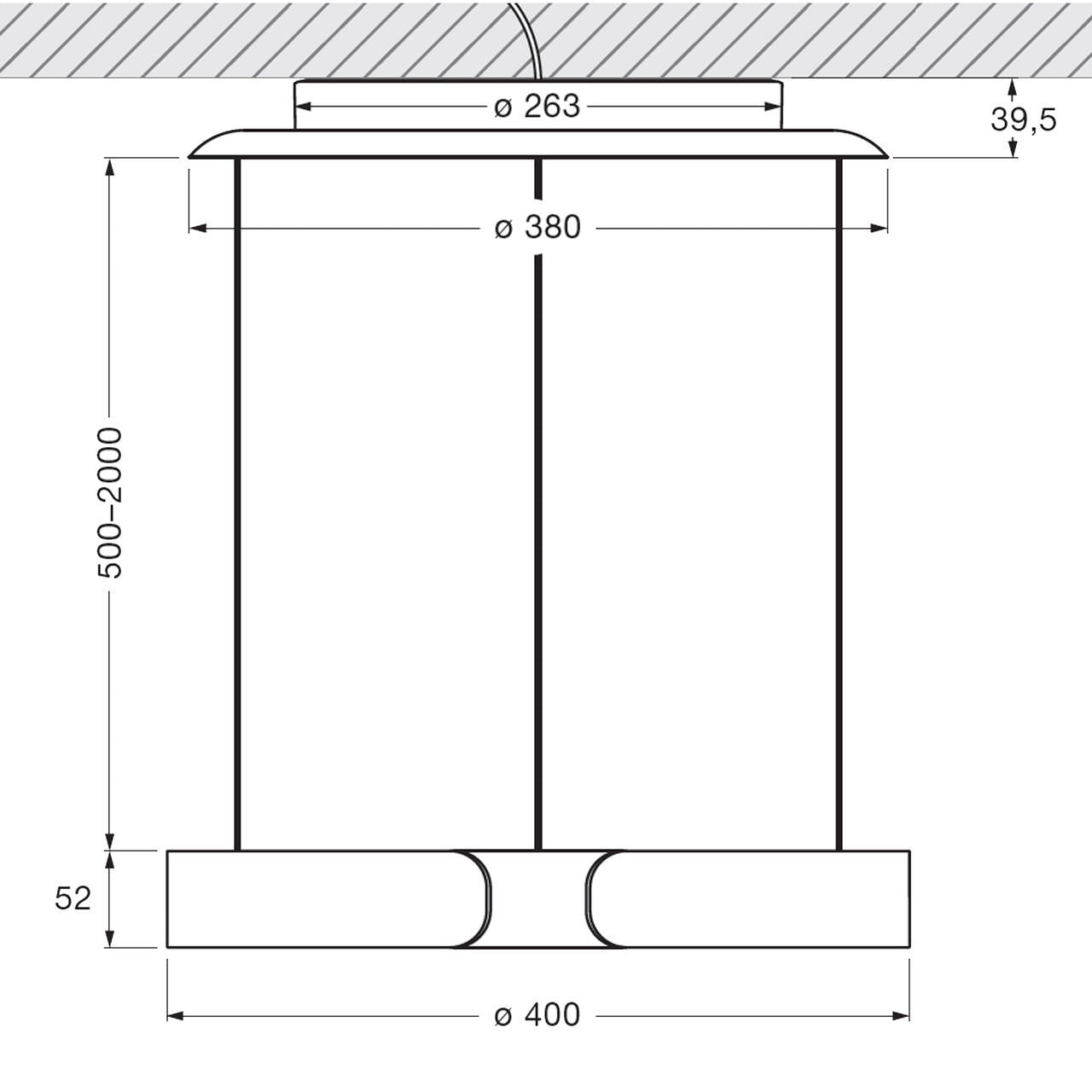 Occhio Mito Sospeso 40 Pendant Light | All Square Lighting